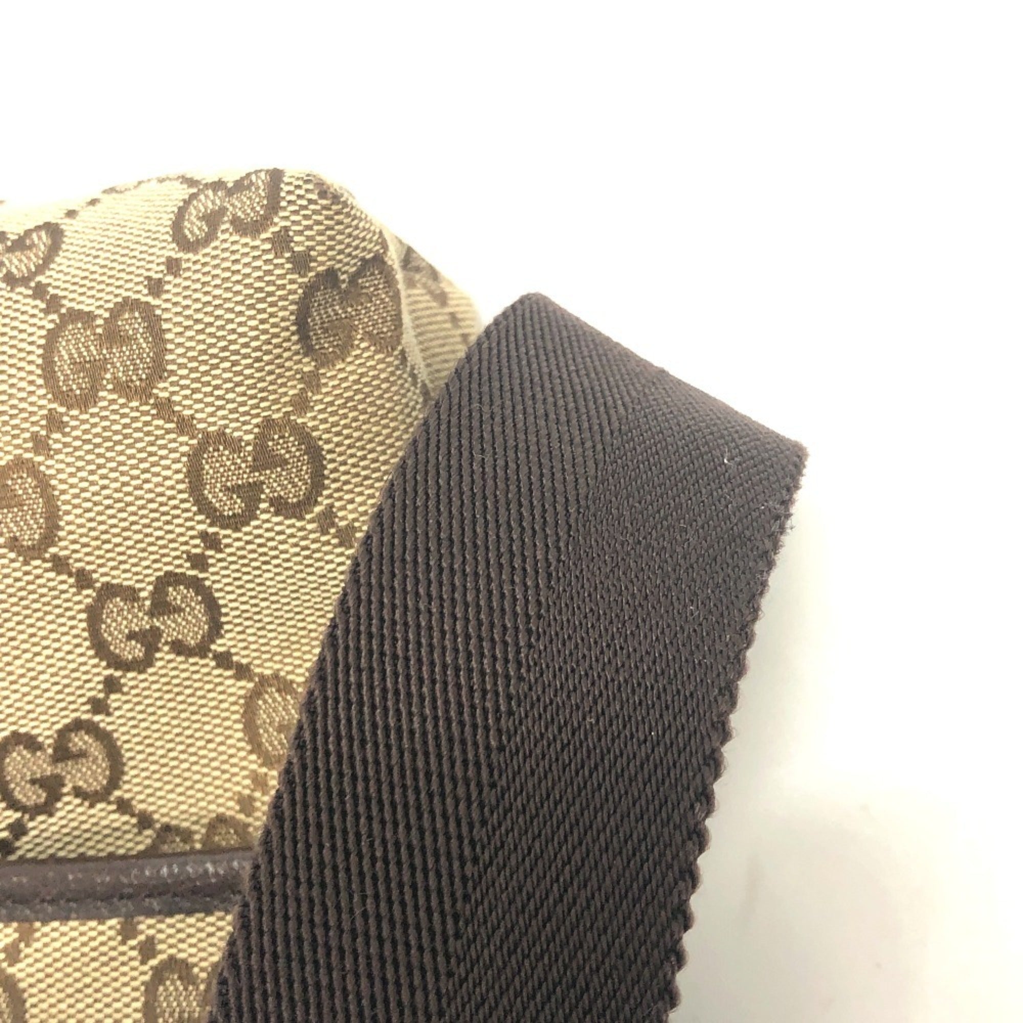 Gucci Beige Brown Gg Canvas Fanny Pack (Pre-Owned)