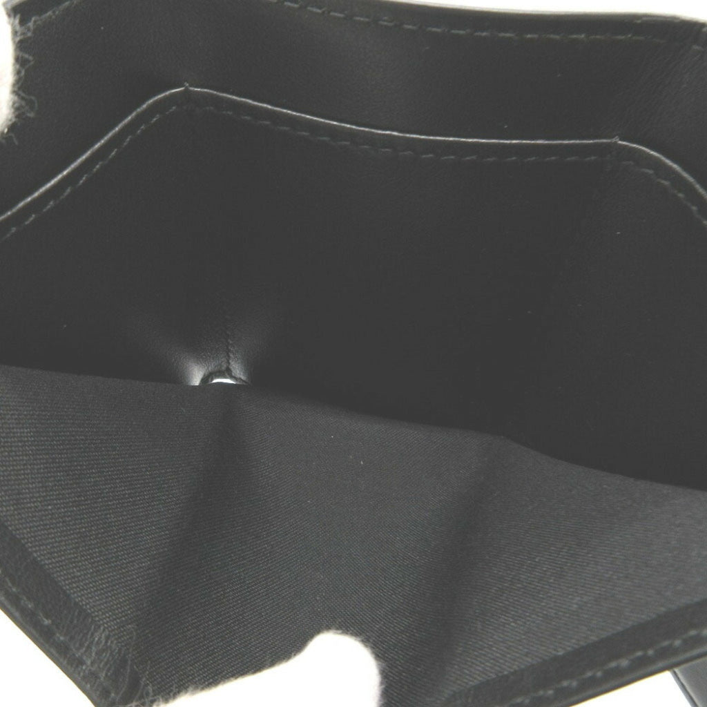 Fendi Black Leather Wallet (Tri-Fold) (Pre-Owned)