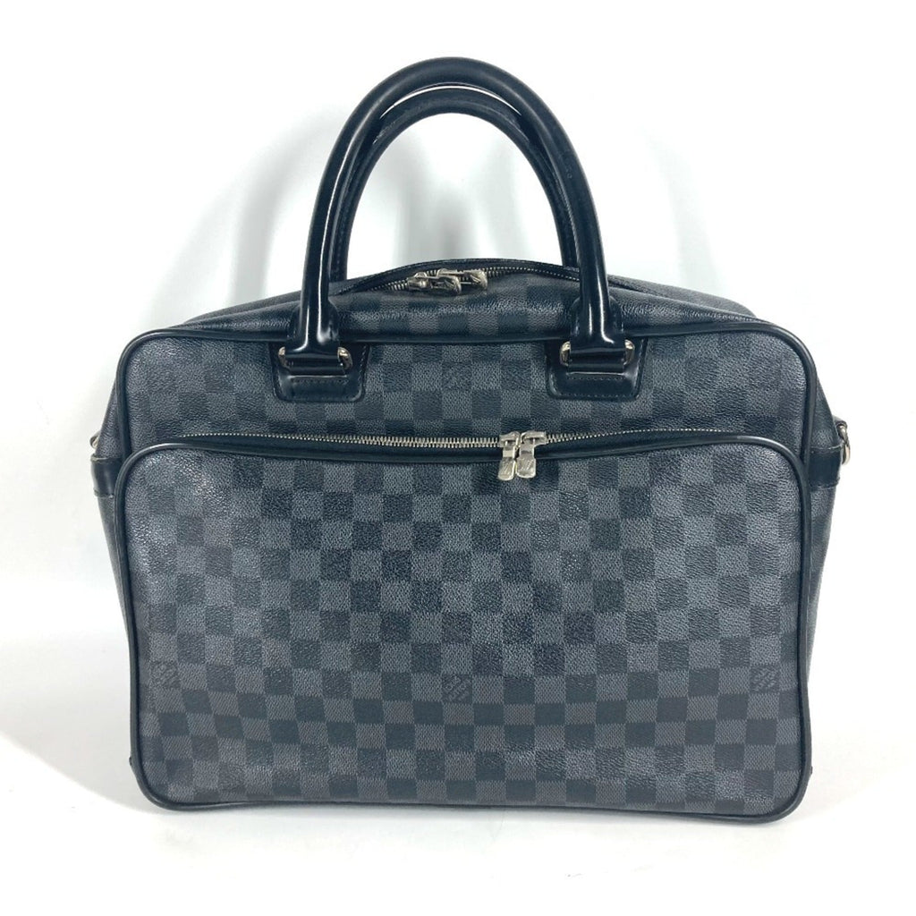 Louis Vuitton Black Damier Graphite Handbag Tote Bag (Pre-Owned)