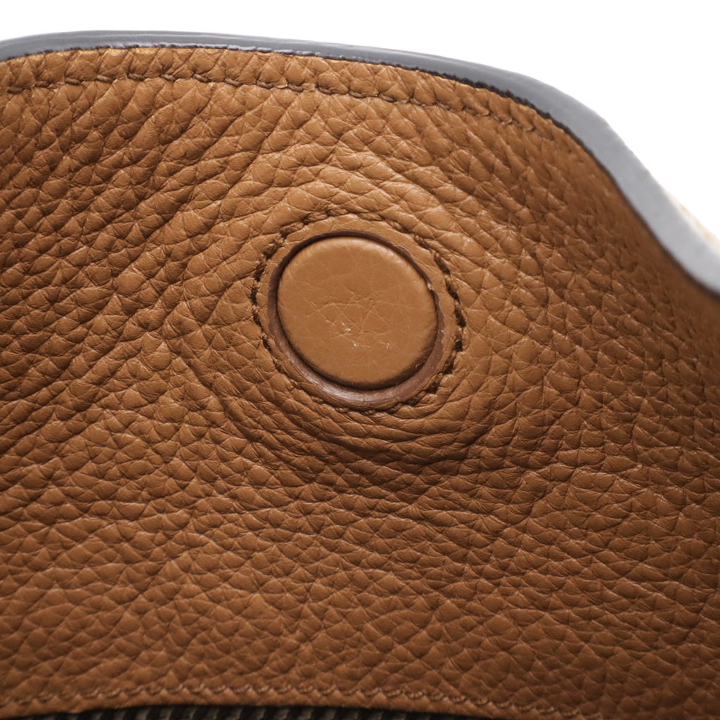 Prada Camel Leather Shoulder Bag (Pre-Owned)