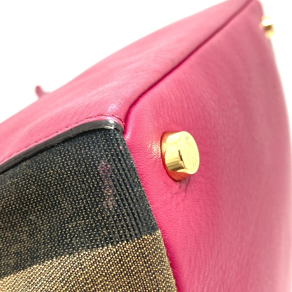 Fendi Brown Leather Handbag (Pre-Owned)