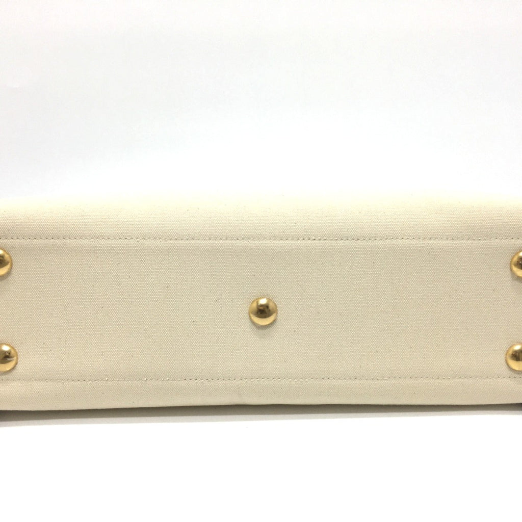 Fendi Beige Cloth Tote Bag (Pre-Owned)