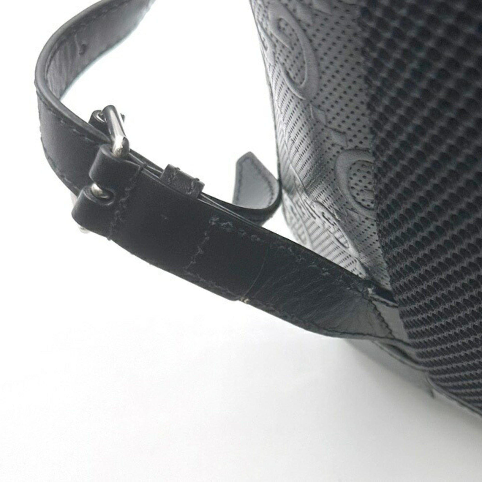 Gucci Black Leather Backpack (Pre-Owned)