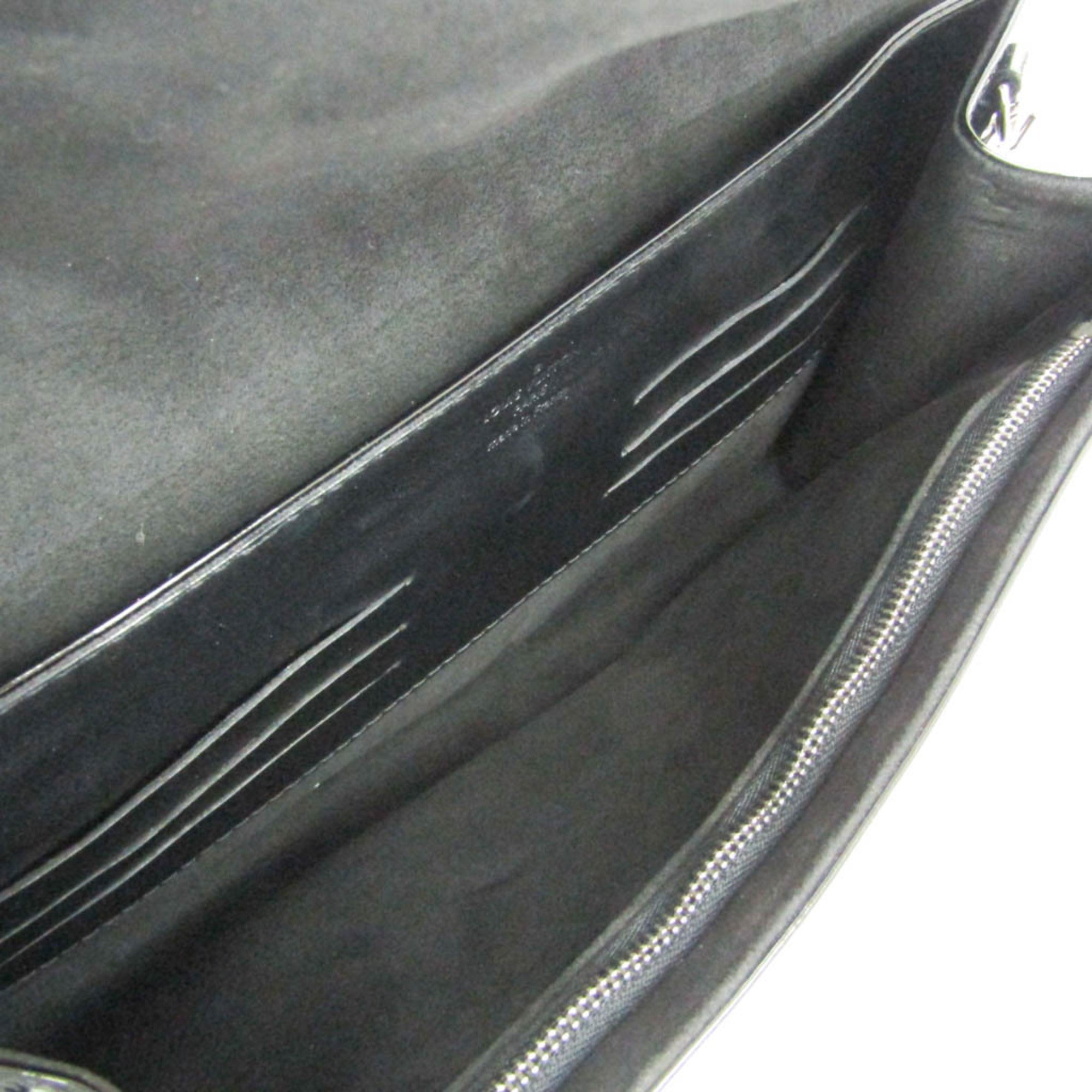 Louis Vuitton Epi Electric Noir Patent Leather Shoulder Bag (Pre-Owned)
