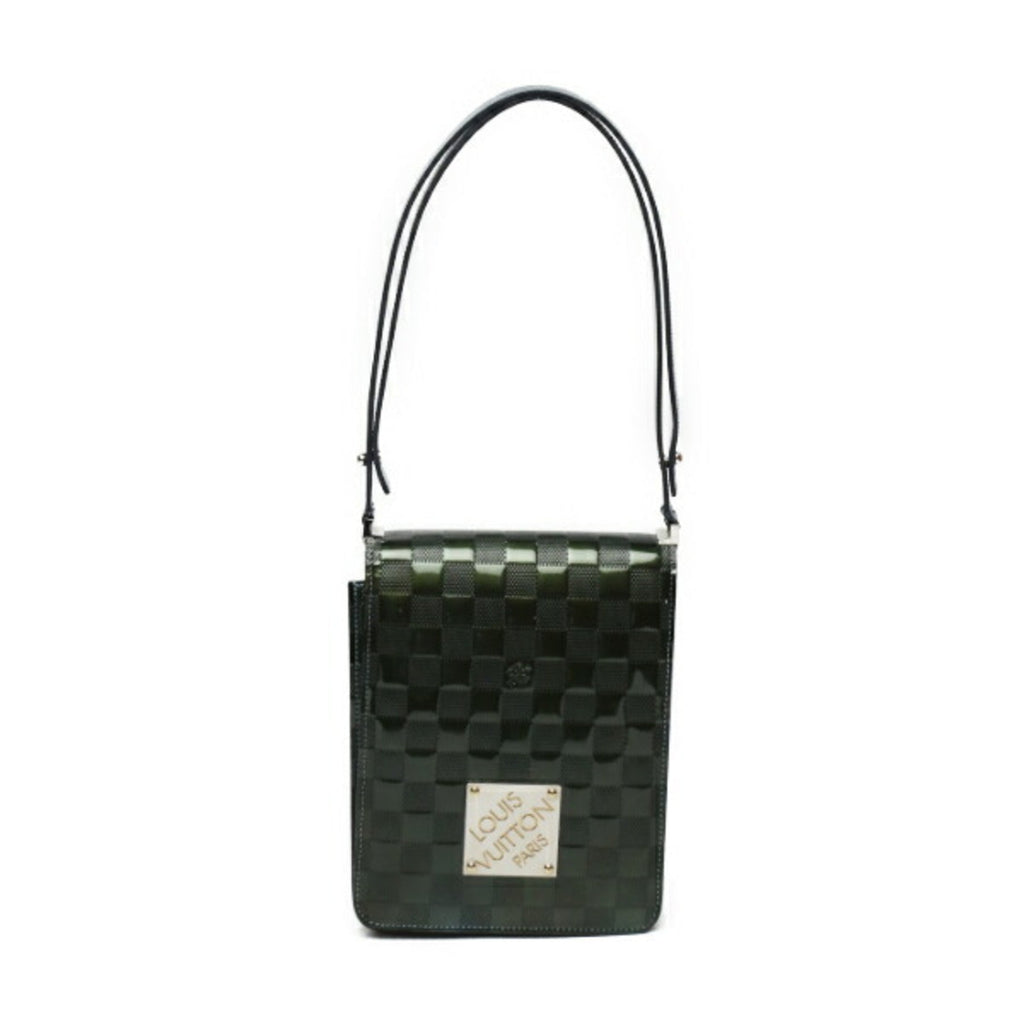 Louis Vuitton Green Handbag Shoulder Bag (Pre-Owned)