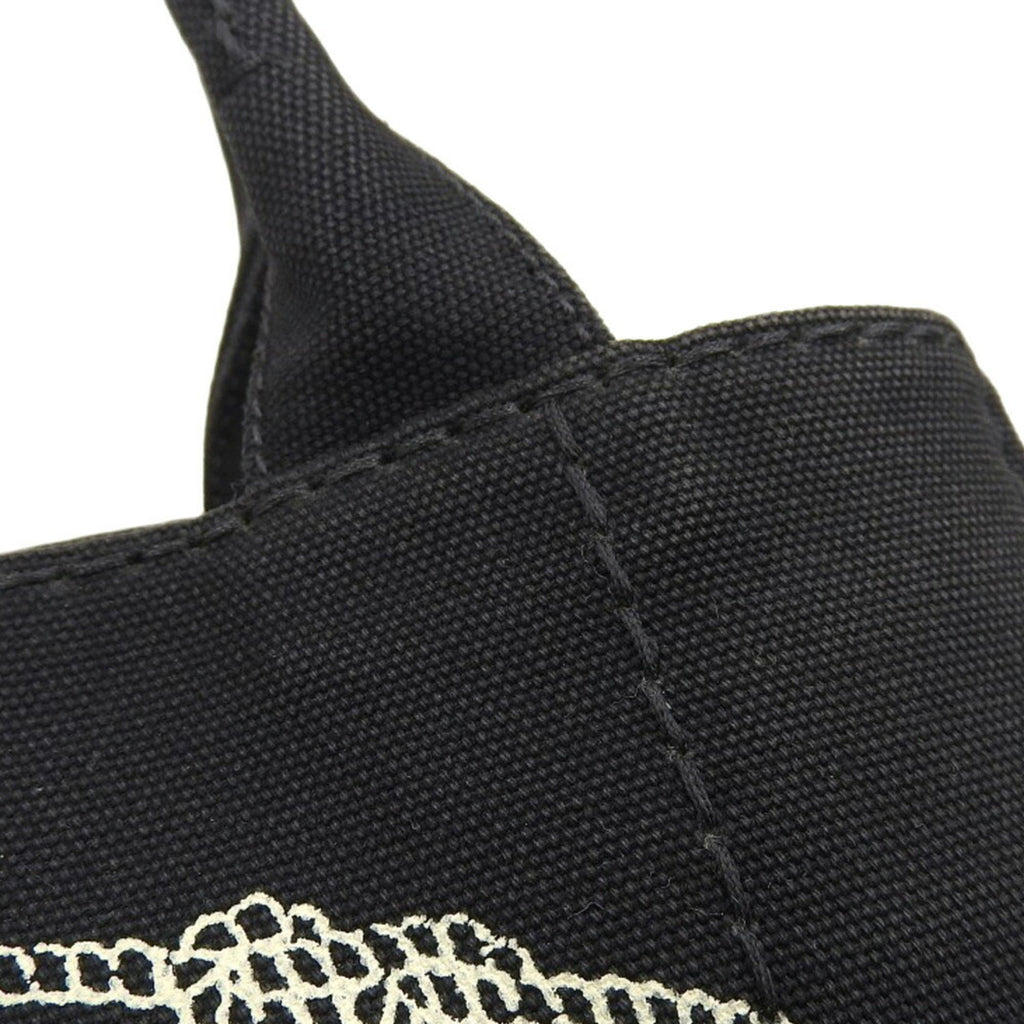 Prada Black Canvas Handbag (Pre-Owned)
