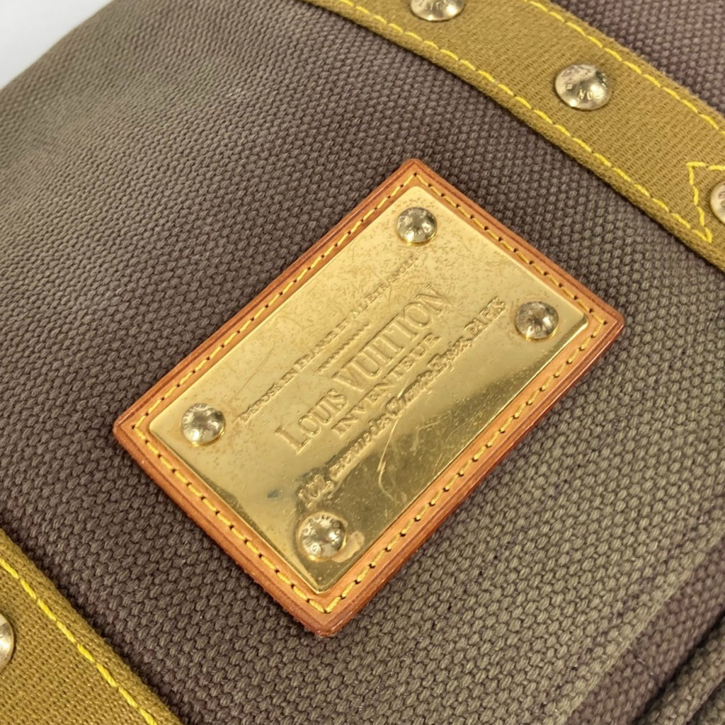 Louis Vuitton Brown Canvas Shoulder Bag (Pre-Owned)