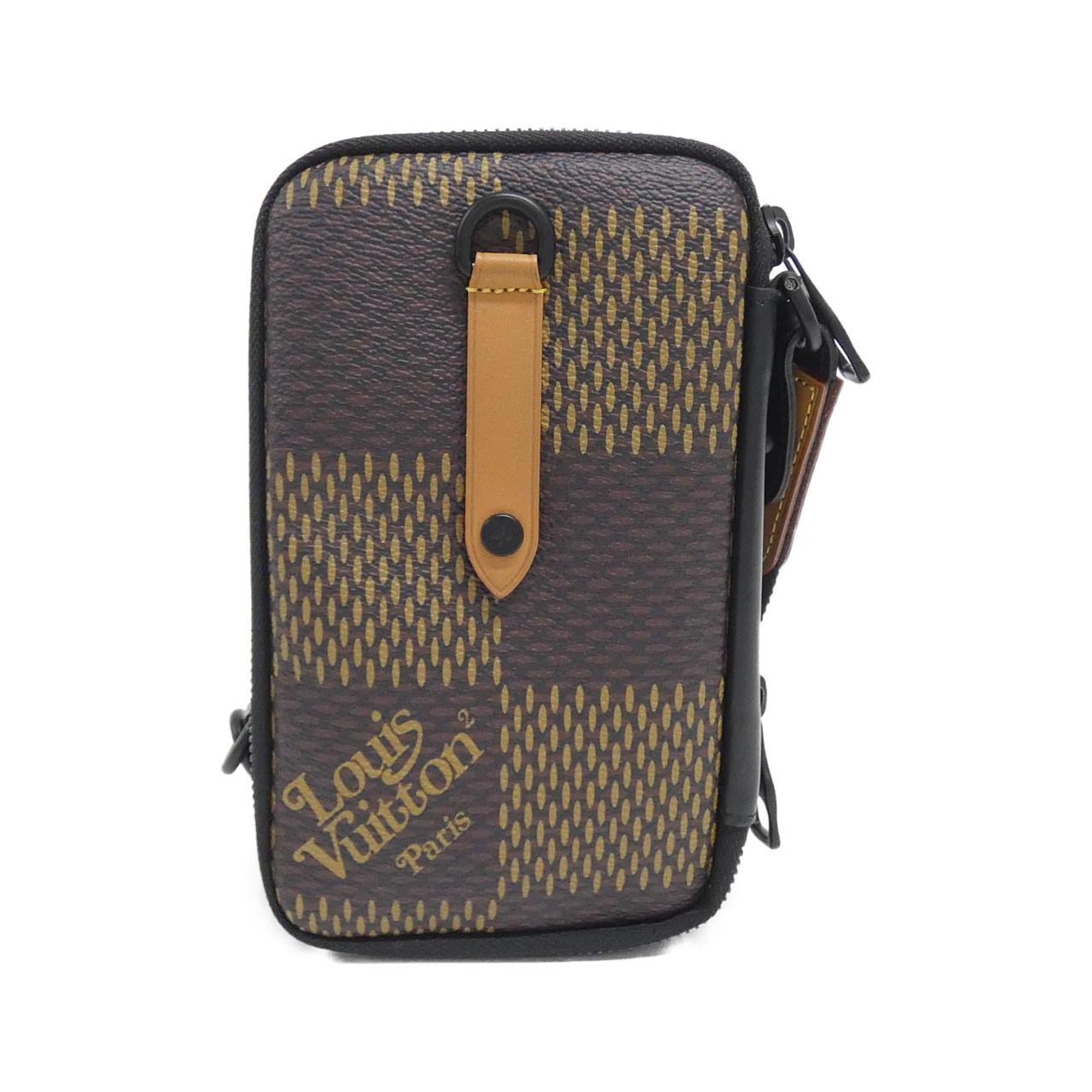 Louis Vuitton Damier Ebene Coated Canvas Shoulder Bag (Pre-Owned)
