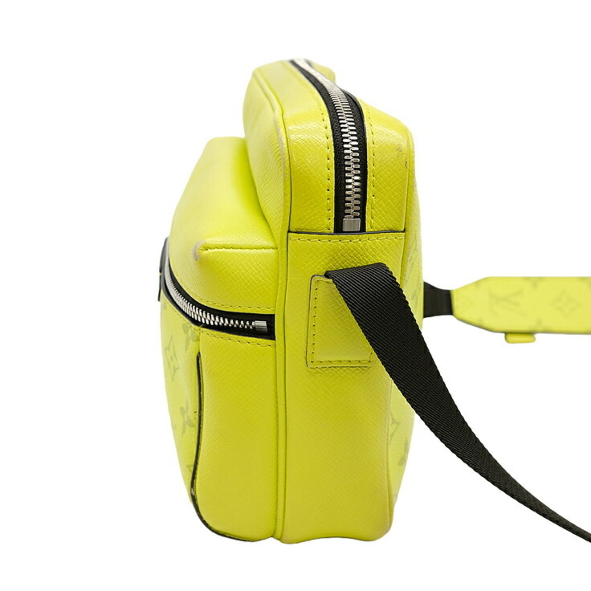 Louis Vuitton Yellow Taigarama Monogram Sling Bag (Pre-Owned)
