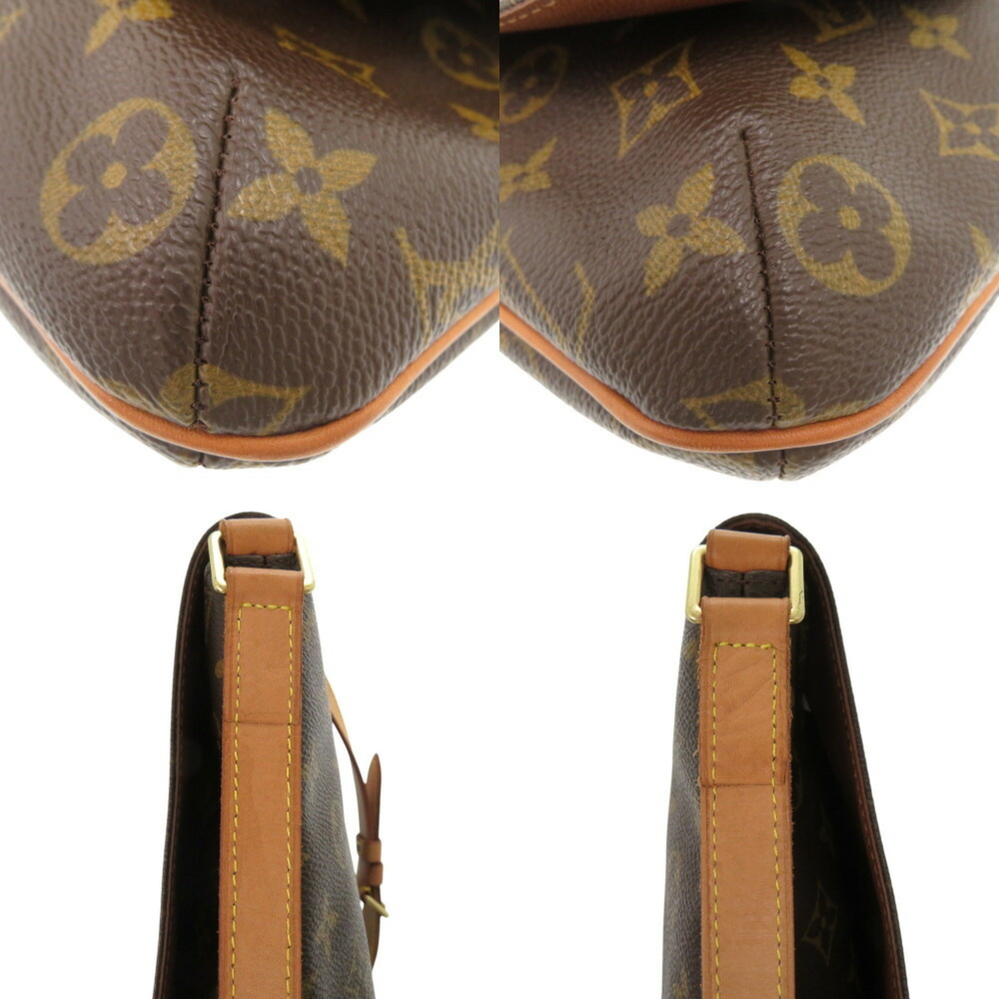 Louis Vuitton Brown Monogram Shoulder Bag (Pre-Owned)