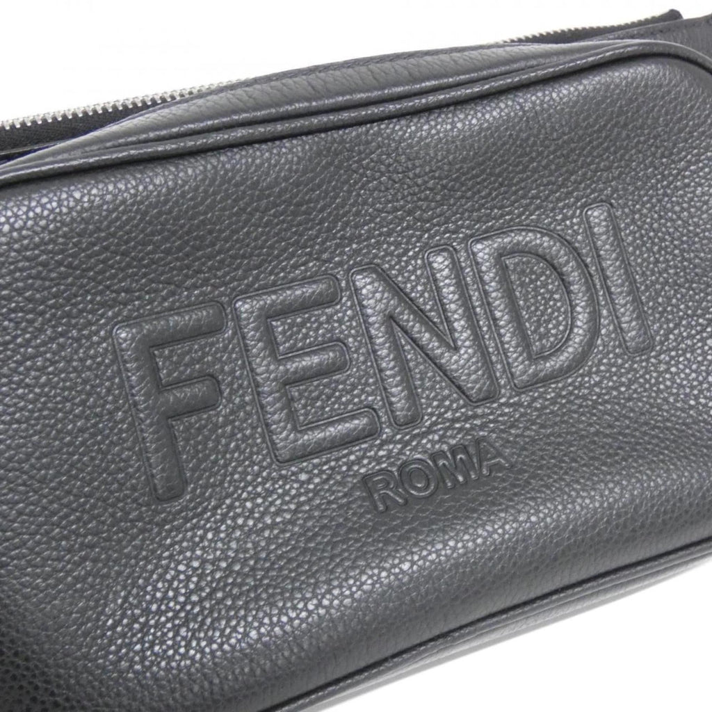 Fendi Black Leather Fanny Pack (Pre-Owned)