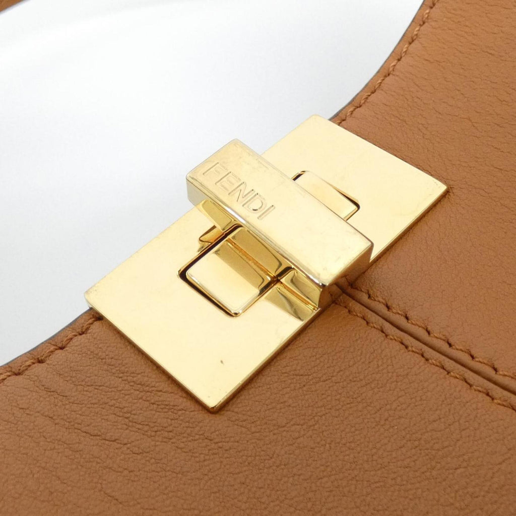 Fendi Brown Leather Handbag (Pre-Owned)