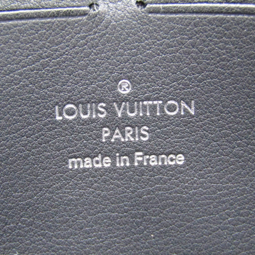 Louis Vuitton Mahina Noir Mahina Leather Long Wallet (Bi-Fold) (Pre-Owned)