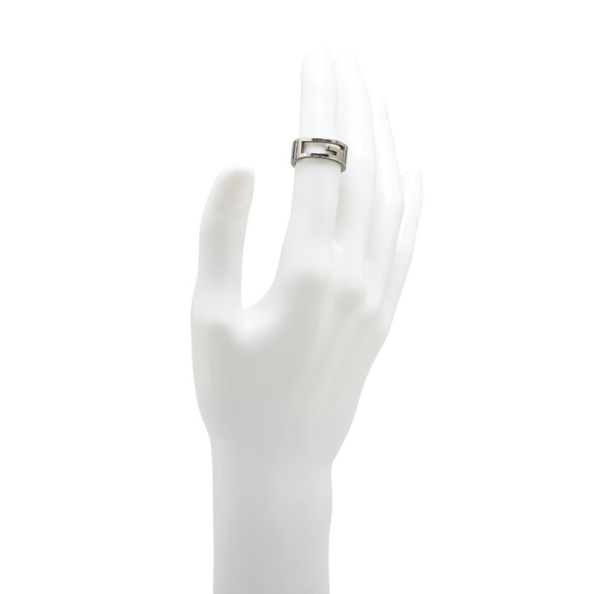Gucci Silver 925 Band Ring (Pre-Owned)