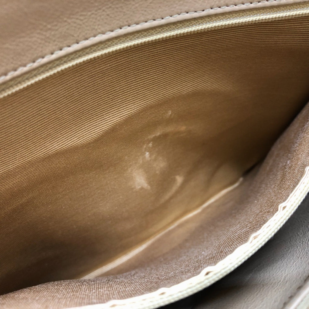 Chanel Beige Leather Tote Bag (Pre-Owned)