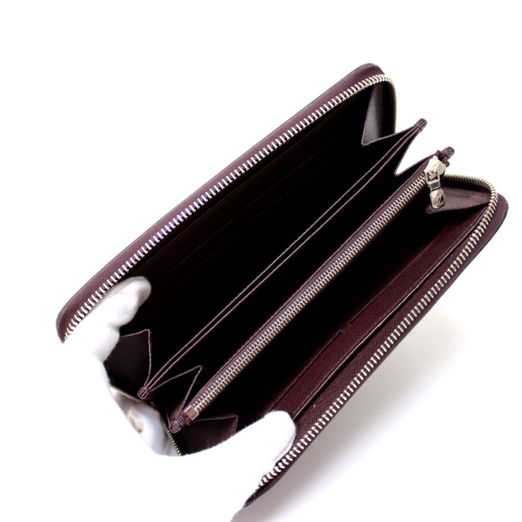 Louis Vuitton Purple Leather Long Wallet (Bi-Fold) (Pre-Owned)