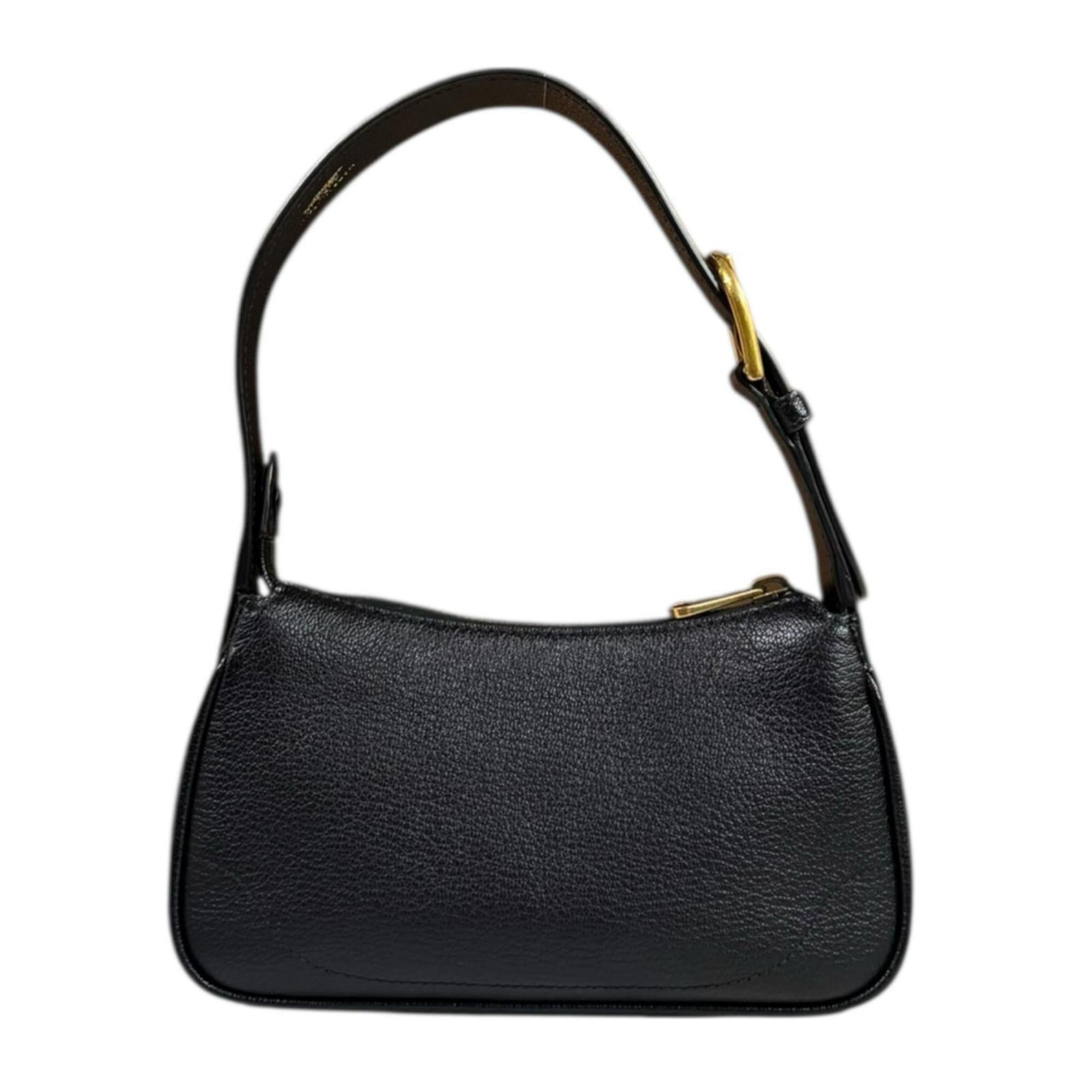 Gucci Black Leather Handbag (Pre-Owned)