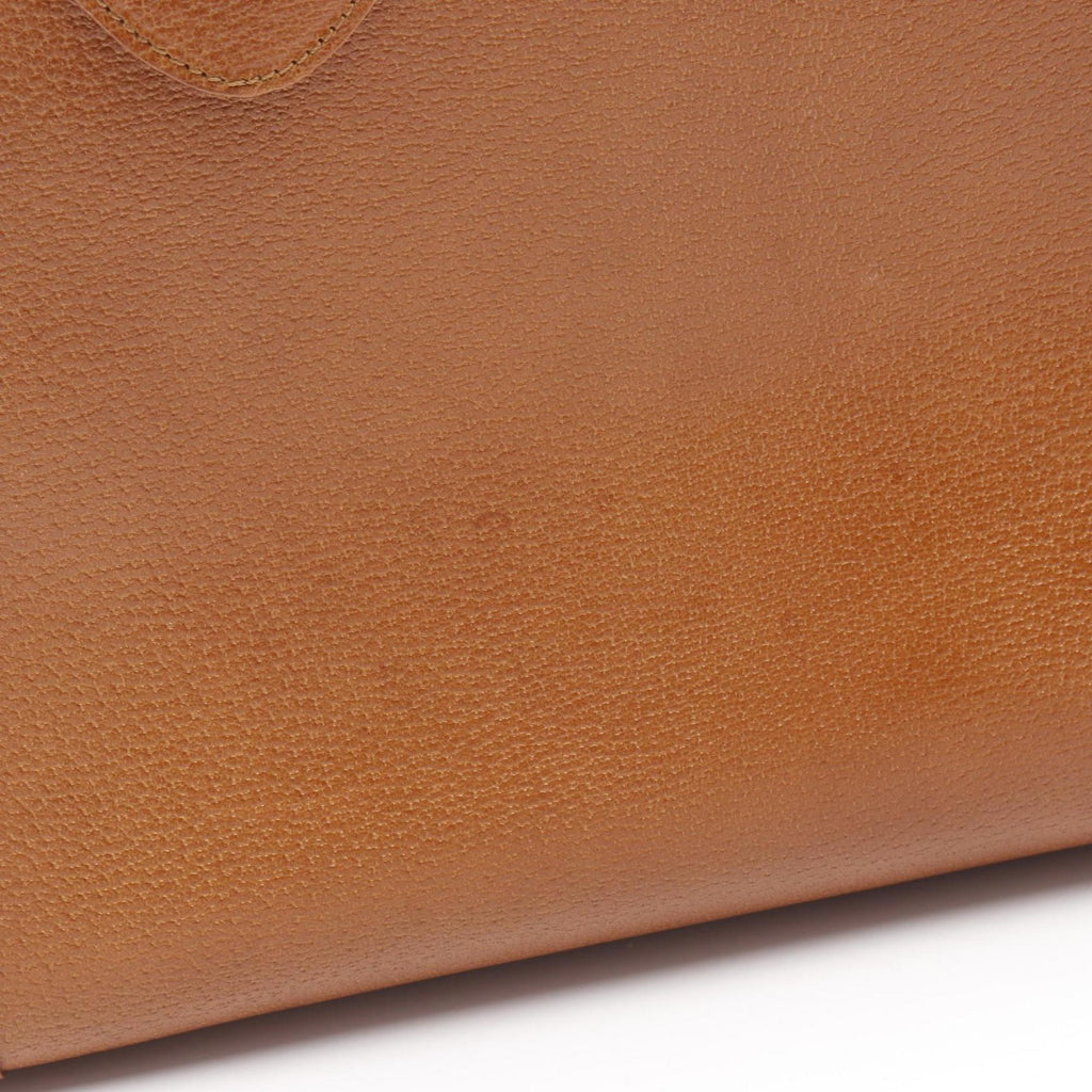 Gucci Brown Leather Tote Bag (Pre-Owned)