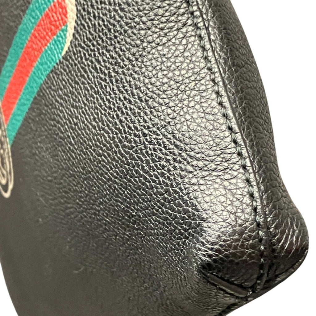 Gucci Black Leather Clutch Bag (Pre-Owned)