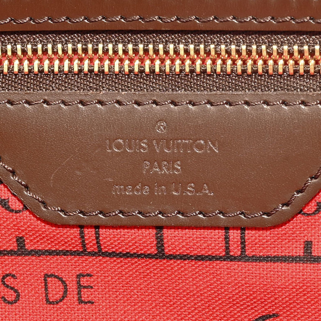 Louis Vuitton Damier Canvas Ebene Canvas Damier Canvas Tote Bag (Pre-Owned)