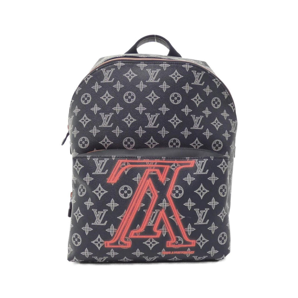 Louis Vuitton Monogram Blue Marine Coated Canvas Backpack (Pre-Owned)