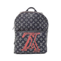 Louis Vuitton Monogram Blue Marine Coated Canvas Backpack (Pre-Owned)