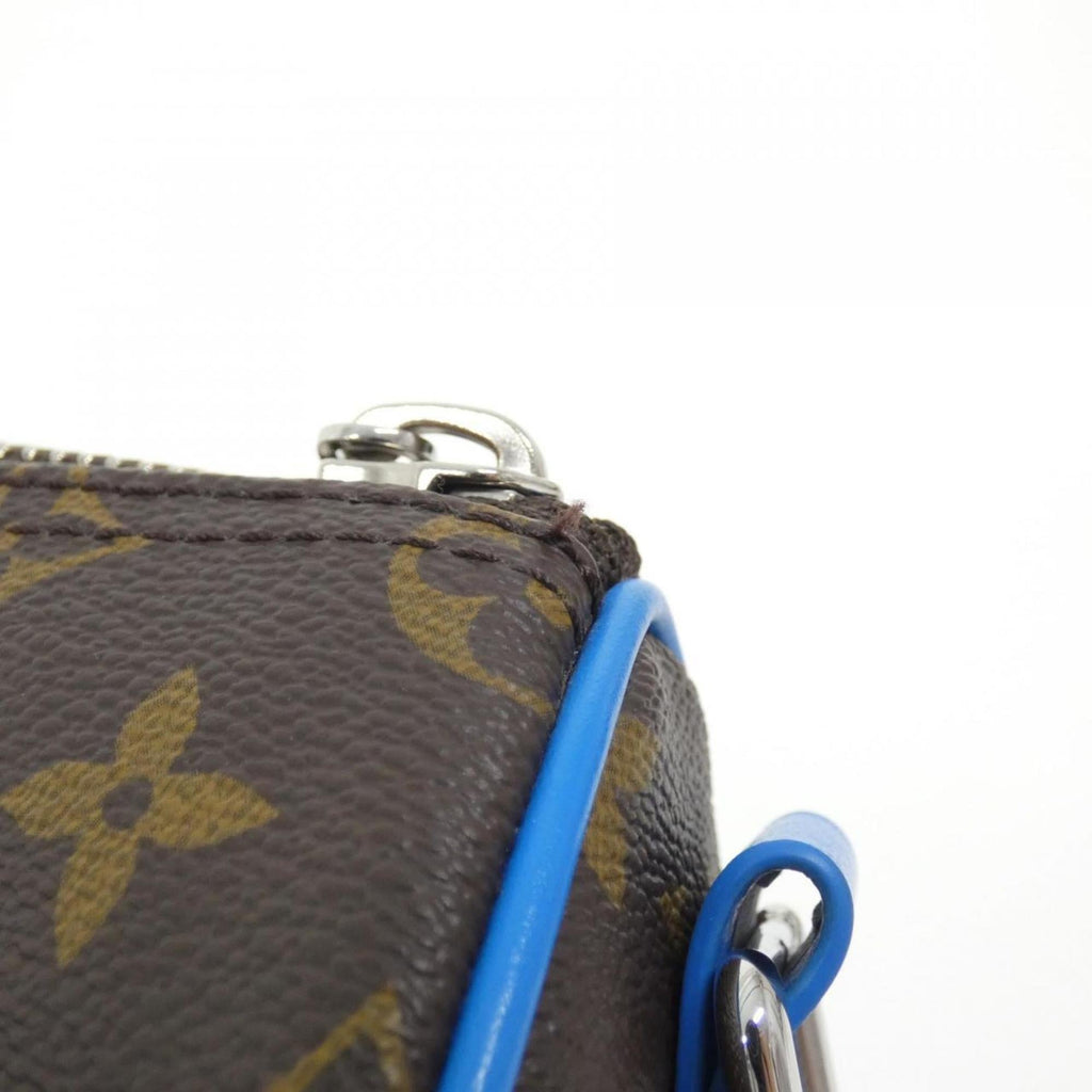 Louis Vuitton Monogram Macassar Marron Coated Canvas Boston Bag (Pre-Owned)