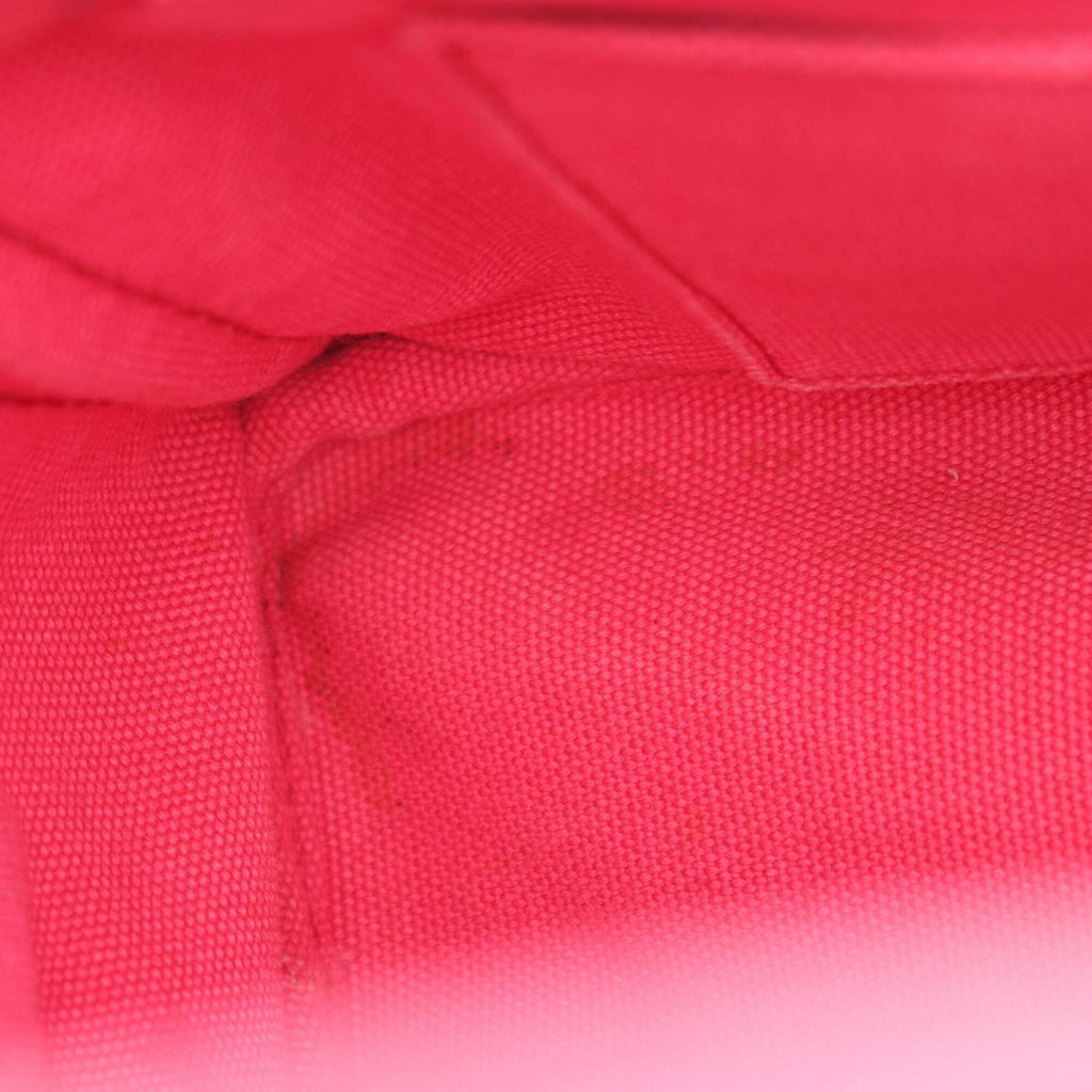 Prada Pink Canvas Handbag Tote Bag (Pre-Owned)