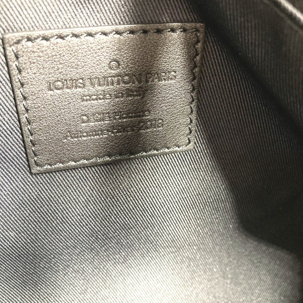 Louis Vuitton Monogram Eclipse Black Monogram Eclipse Boston Bag Shoulder Bag (Pre-Owned)