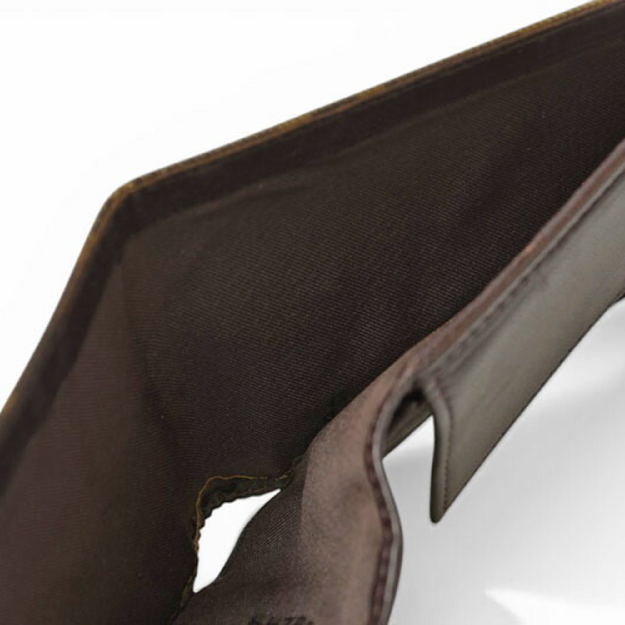 Fendi Brown Canvas Wallet (Bi-Fold) (Pre-Owned)