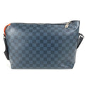 Louis Vuitton Galle Navy Orange Damier Canvas Messenger Bag Shoulder Bag (Pre-Owned)