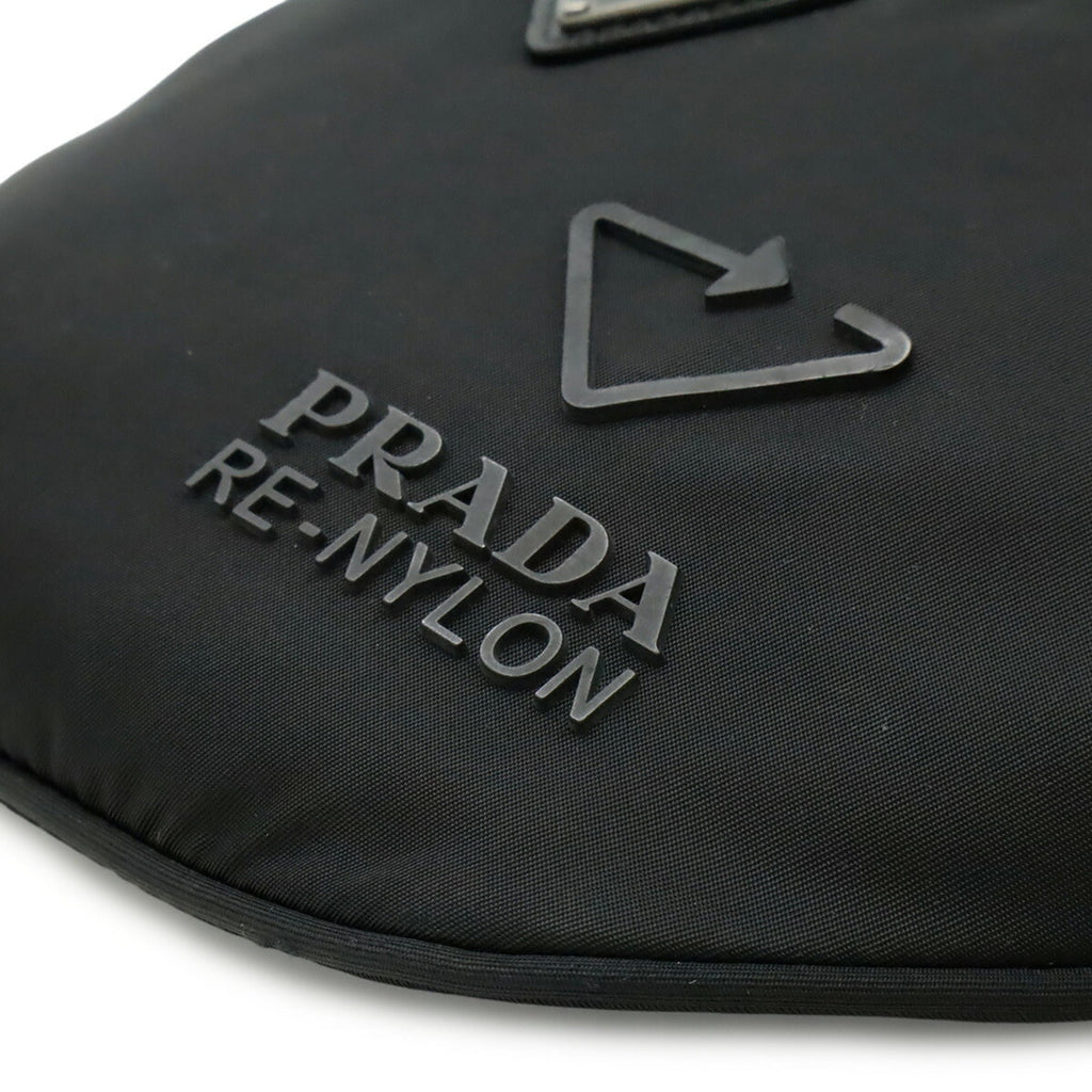 Prada Black Nero Nylon Pouch Sling Bag (Pre-Owned)
