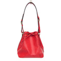 Louis Vuitton Petit Noe Handbag Epi Leather Red Leather Shoulder Bag Bag (Pre-Owned)
