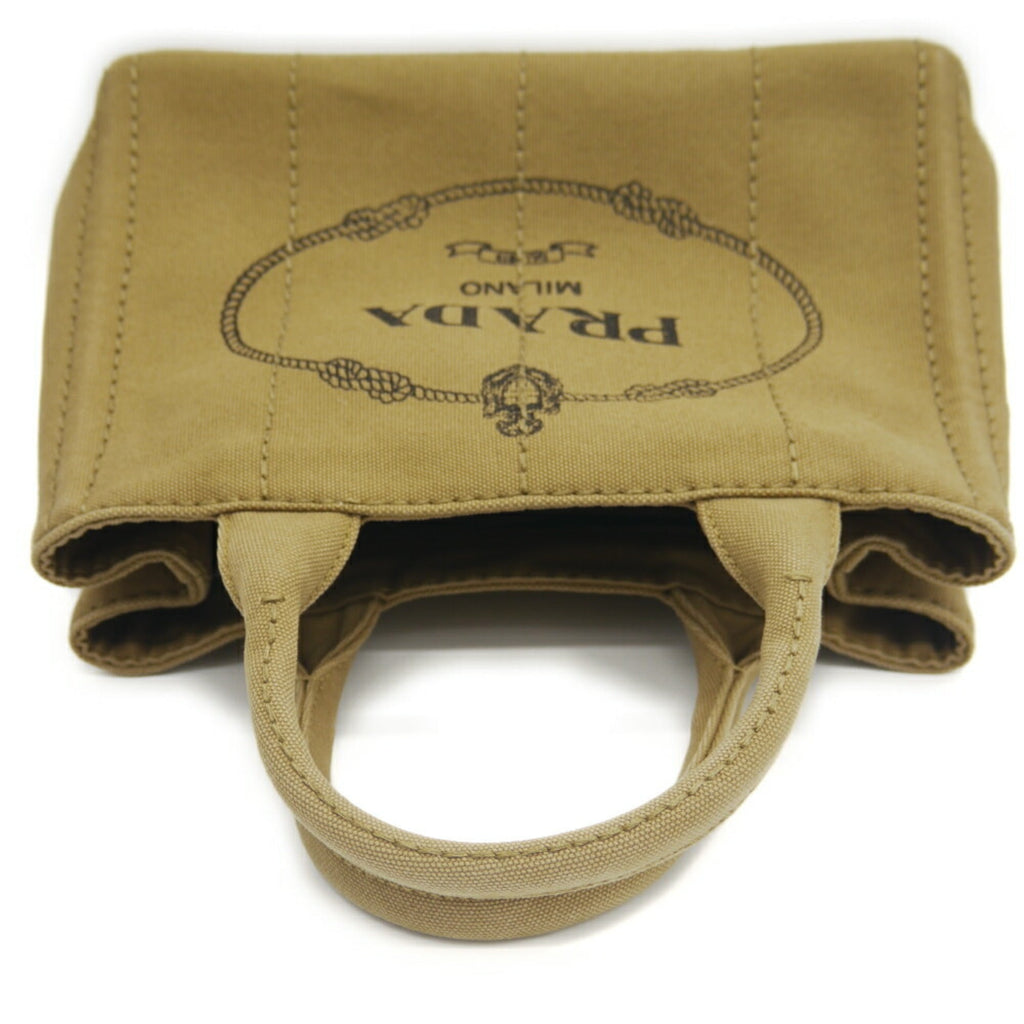 Prada Canvas Handbag Shoulder Bag (Pre-Owned)