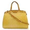 Louis Vuitton Beige Dune Monogram Vernis Handbag Shoulder Bag Tote Bag (Pre-Owned)
