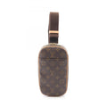 Louis Vuitton Monogram Brown Coated Canvas Leather Fanny Pack Sling Bag (Pre-Owned)