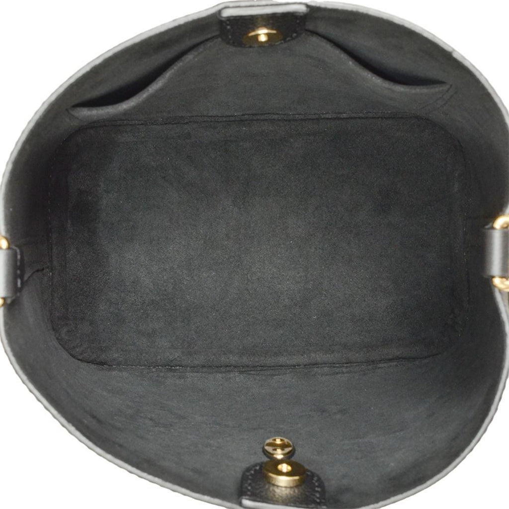 Louis Vuitton Black Noir Leather Shoulder Bag (Pre-Owned)