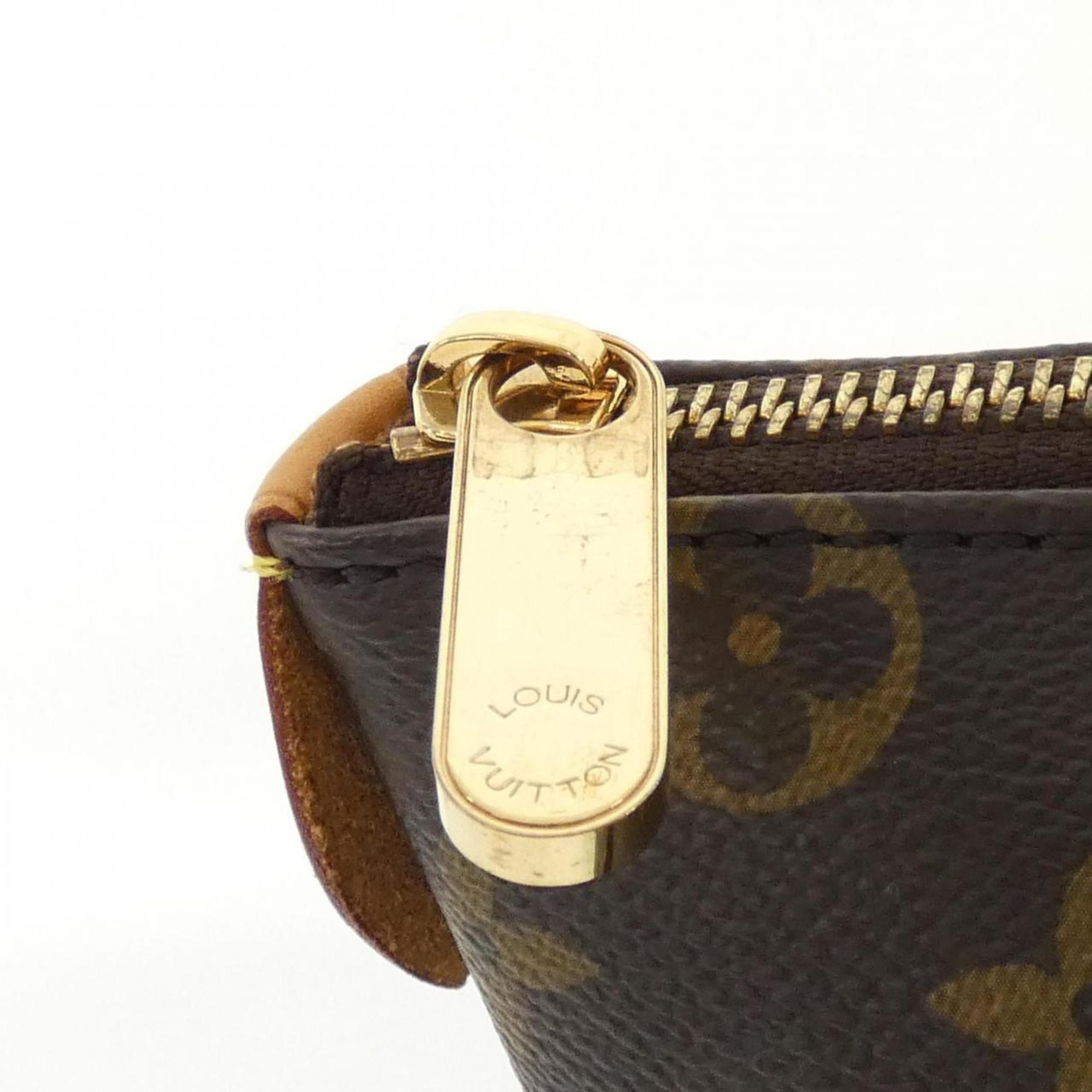 Louis Vuitton Marron Coated Canvas Handbag (Pre-Owned)
