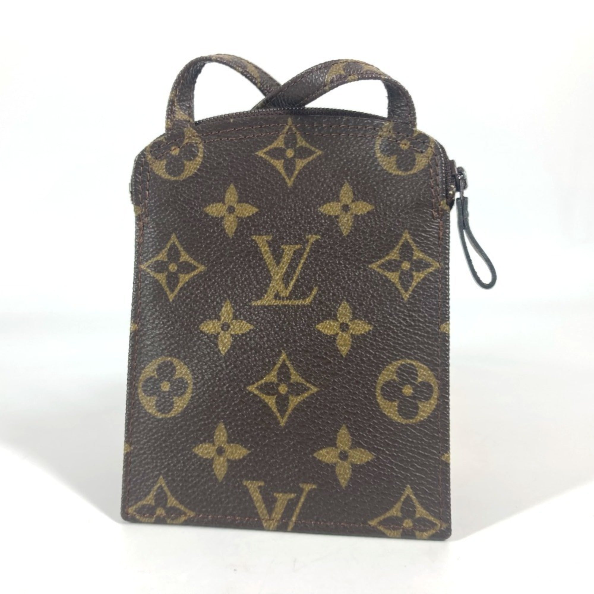 Louis Vuitton Monogram Brown Monogram Pochette Shoulder Bag (Pre-Owned)