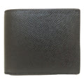 Louis Vuitton Black Taiga Leather Wallet (Bi-Fold) (Pre-Owned)