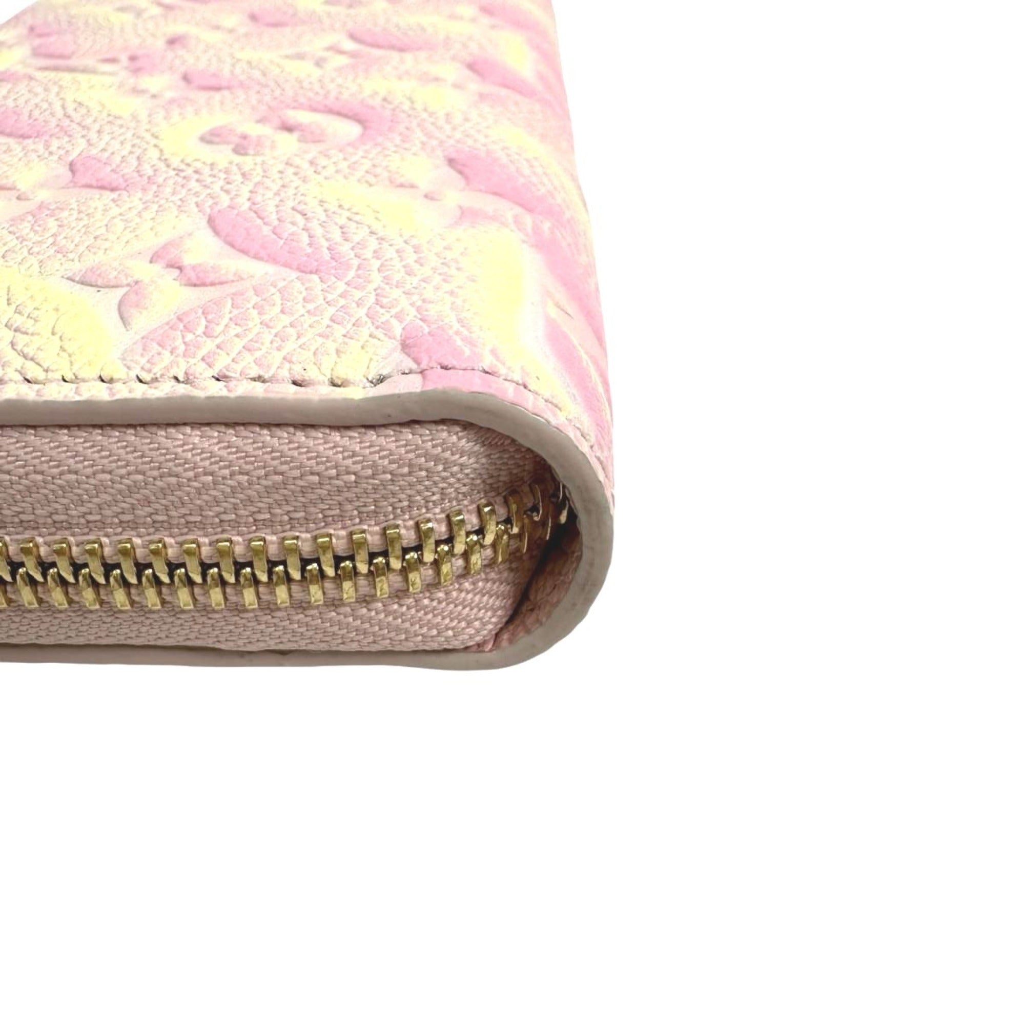 Louis Vuitton Monogram Empreinte Pink Monogram Empreinte Long Wallet (Bi-Fold) (Pre-Owned)