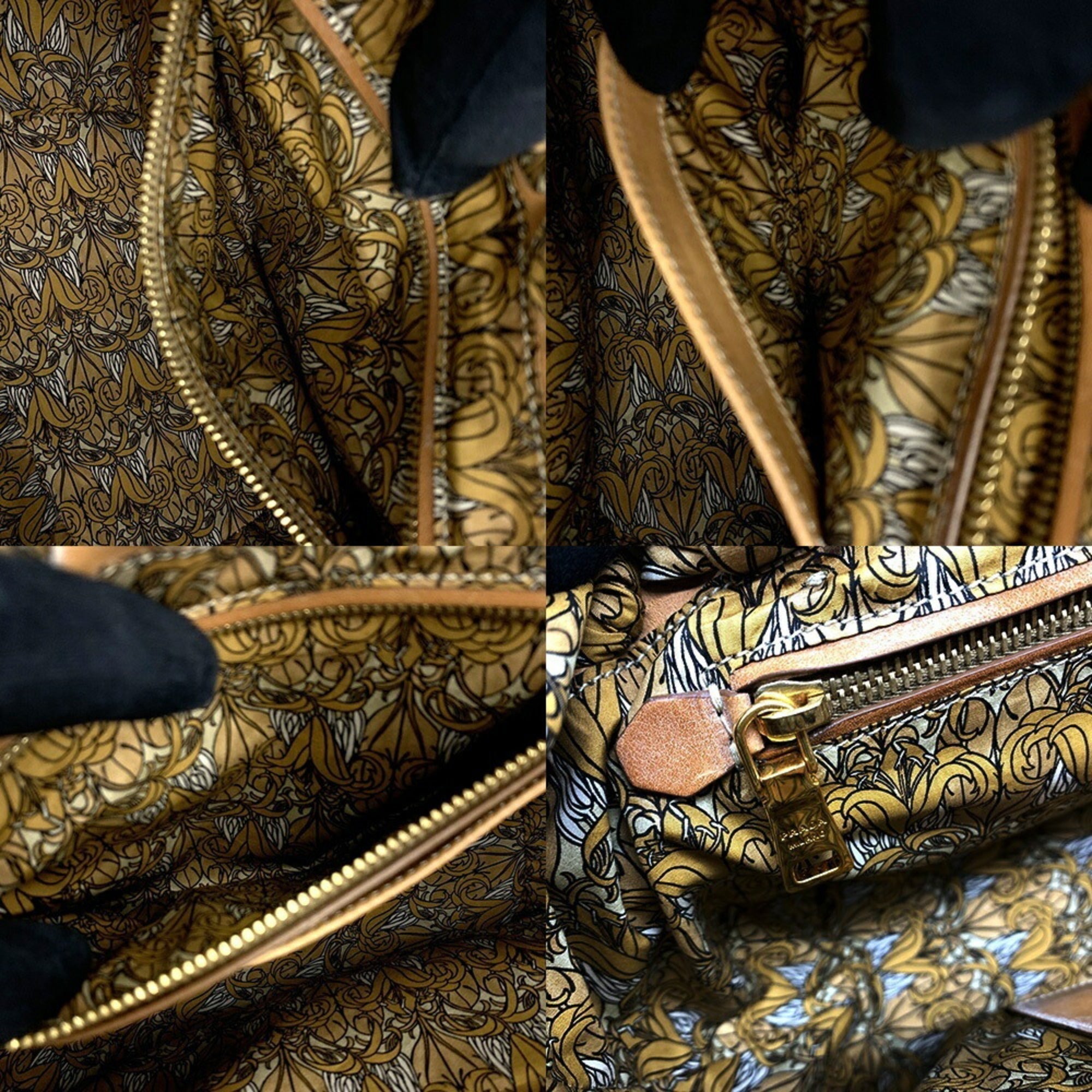 Prada Raffia Handbag (Pre-Owned)