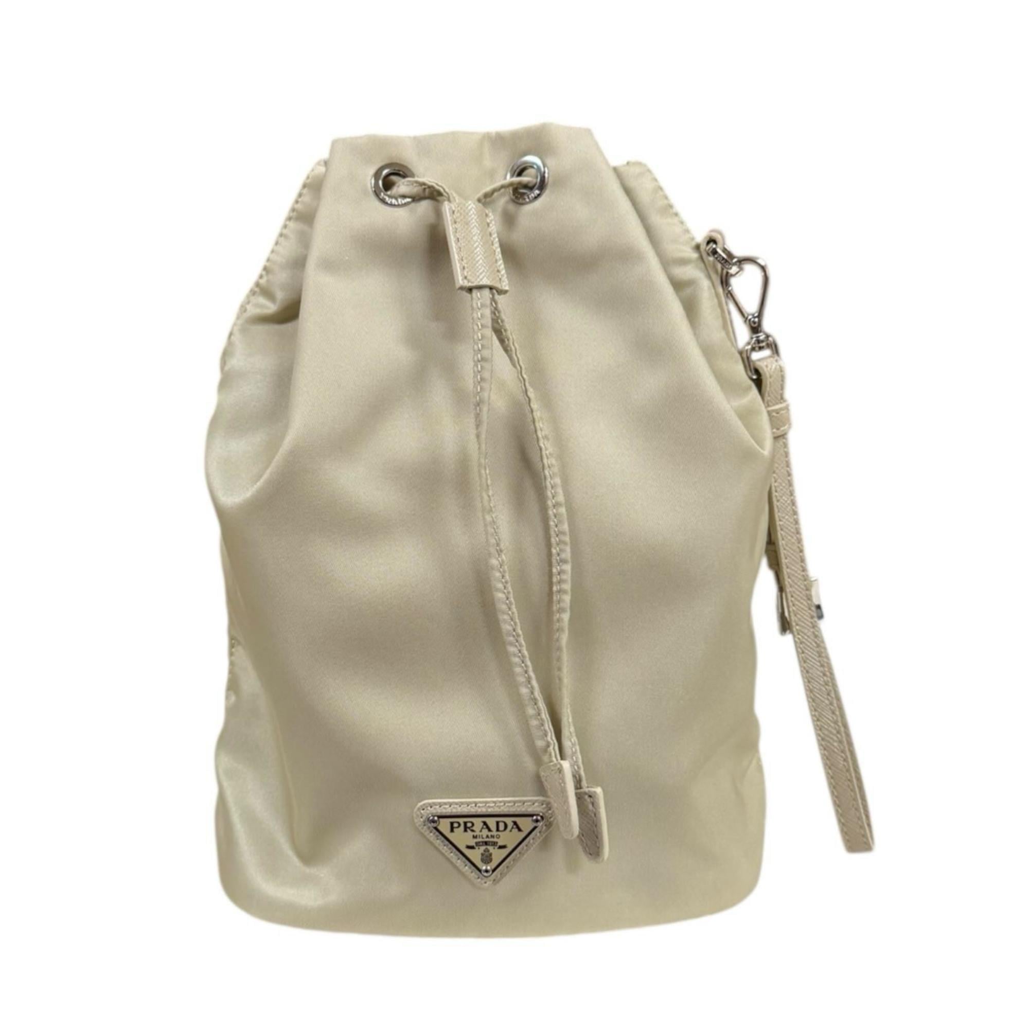 Prada Beige Pouch (Pre-Owned)