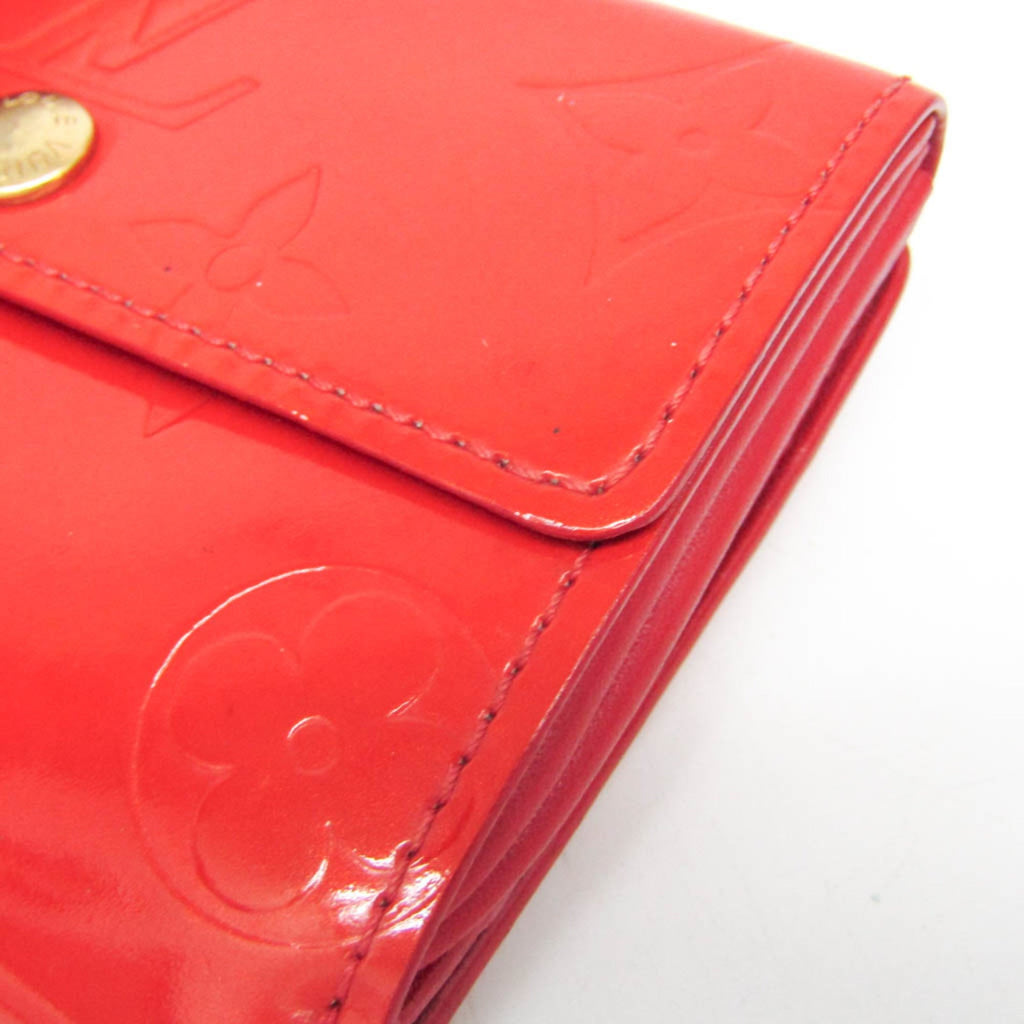 Louis Vuitton Ludlow Wallet Vernis Red Patent_Leather Wallets Accessory (Pre-Owned)