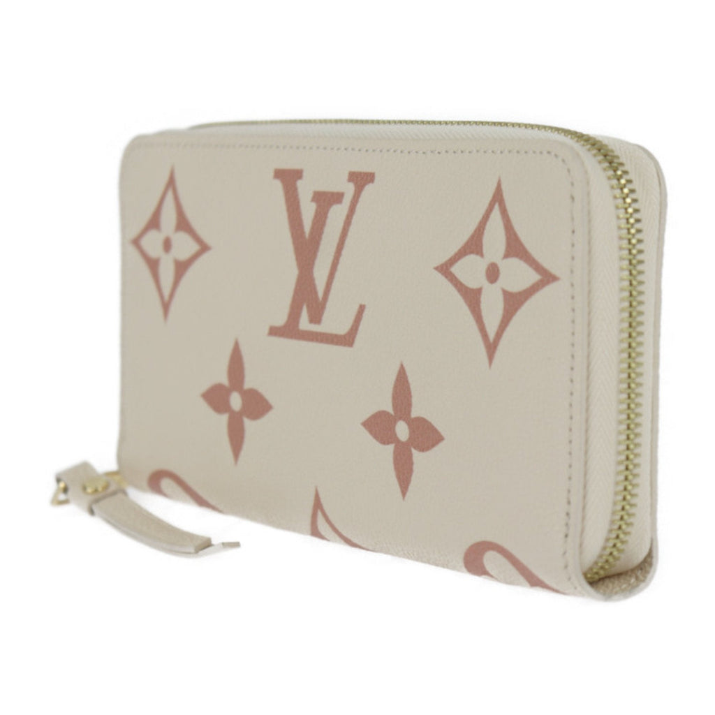 Louis Vuitton Cream Monogram Empreinte Long Wallet (Bi-Fold) (Pre-Owned)