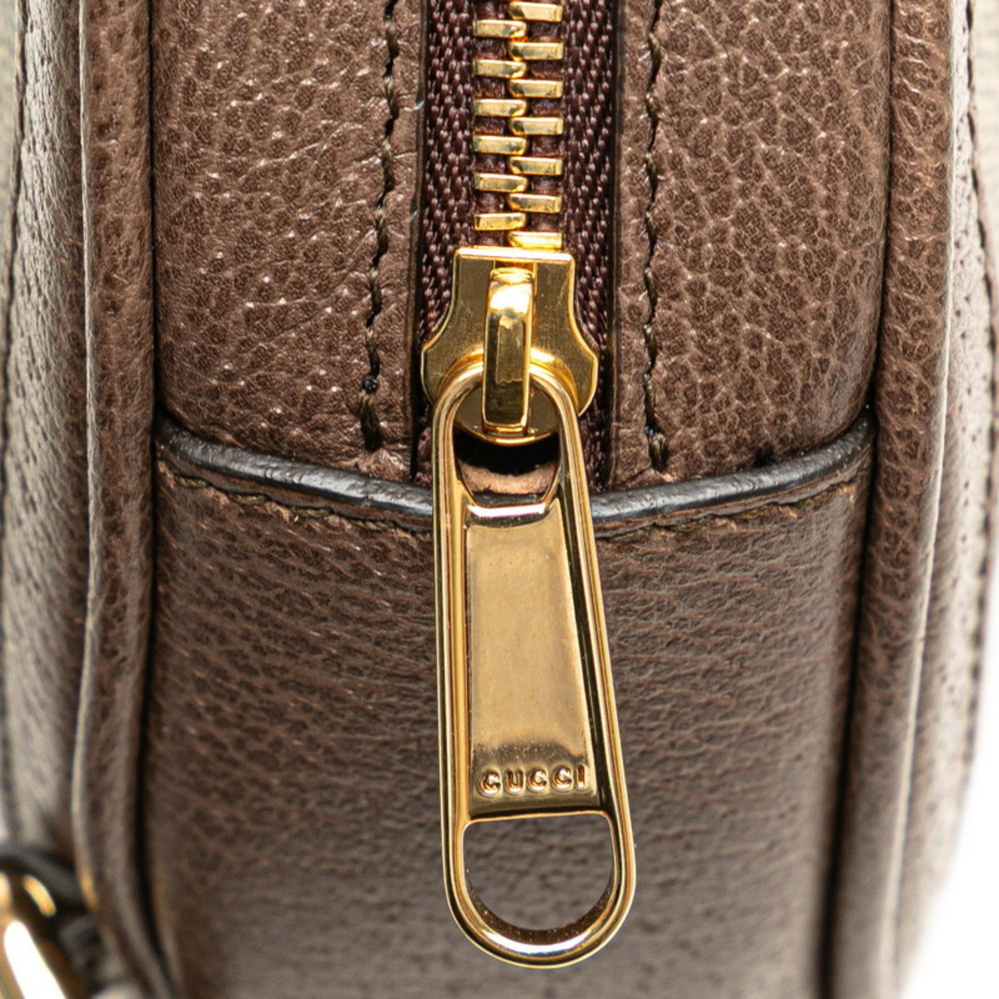 Gucci Beige Brown Pvc Leather Backpack (Pre-Owned)