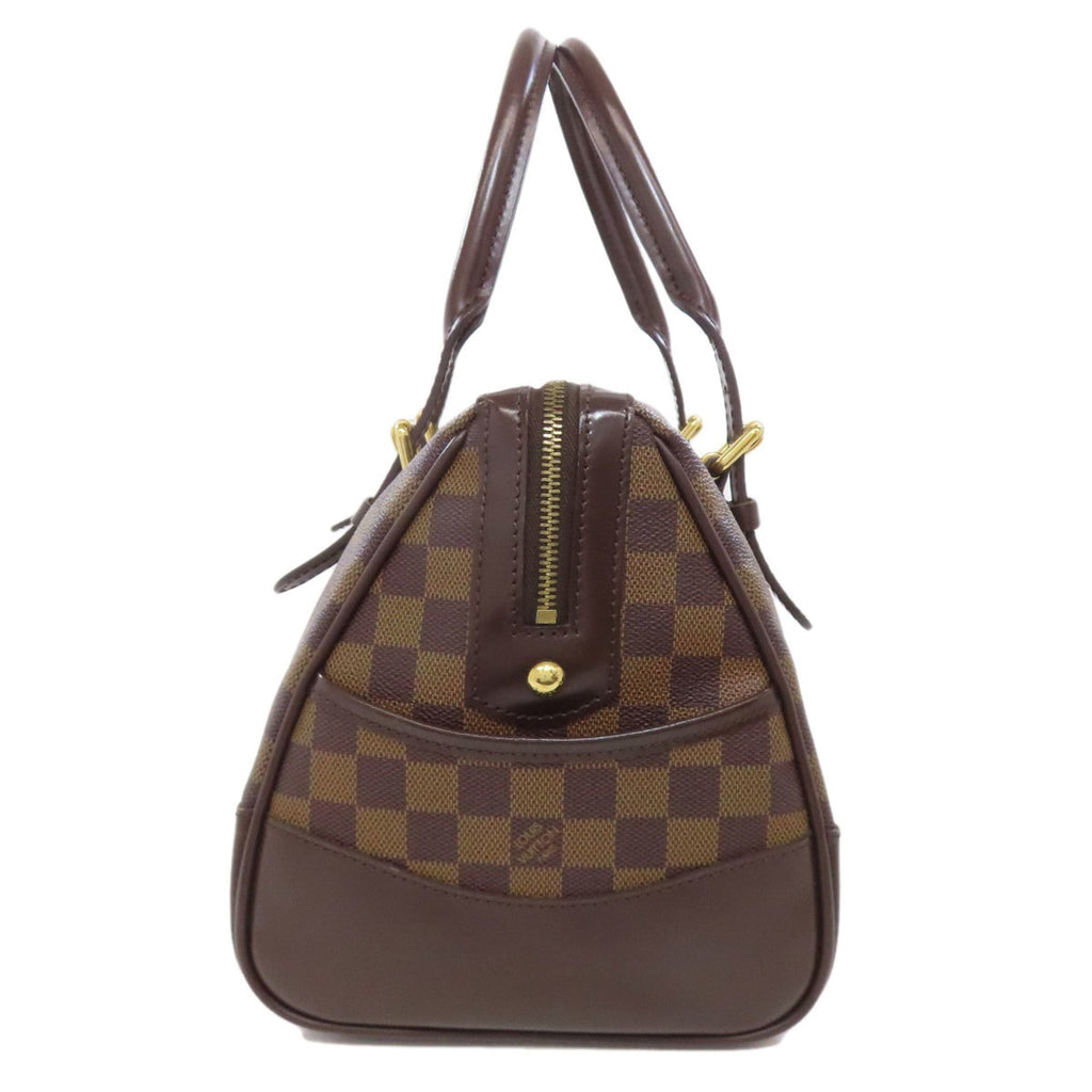 Louis Vuitton Brown Ebene Damier Canvas Boston Bag (Pre-Owned)
