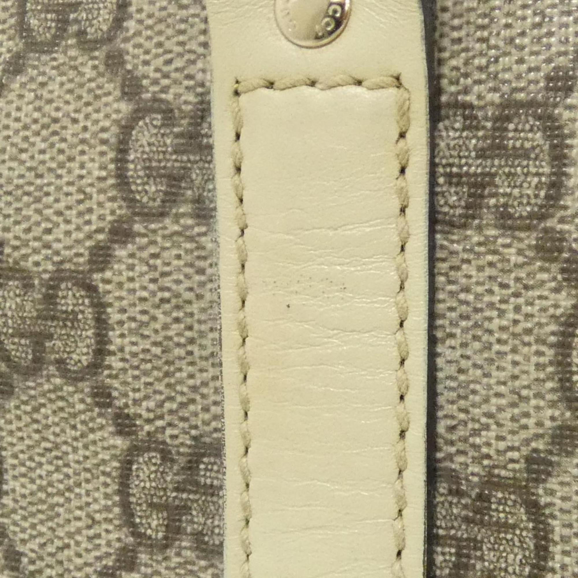 Gucci Beige Ivory Gg Plus Handbag (Pre-Owned)