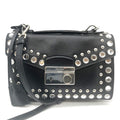 Prada Saffiano Black Saffiano Pochette Shoulder Bag (Pre-Owned)