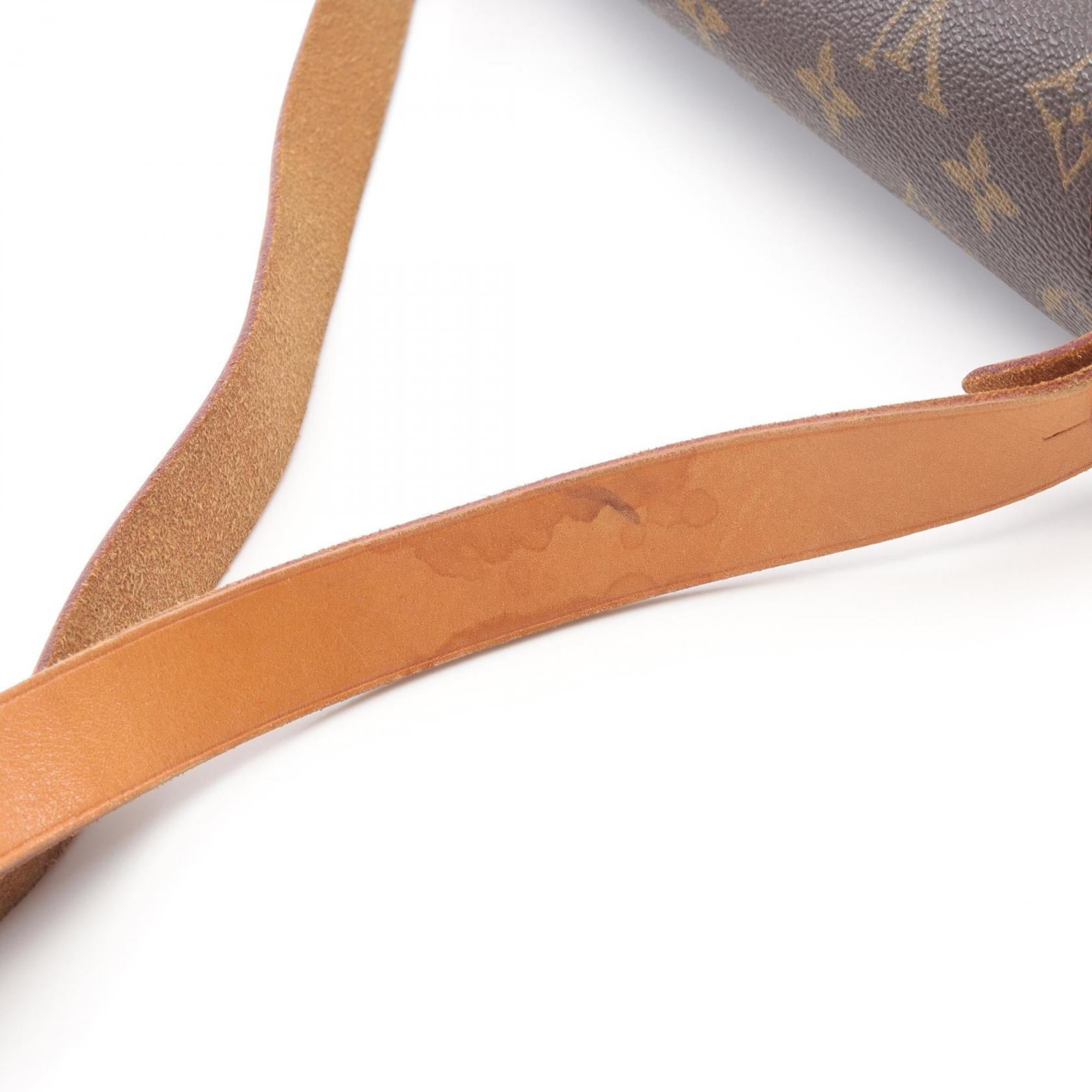 Louis Vuitton Brown Coated Canvas Pvc Leather Shoulder Bag (Pre-Owned)